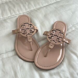 Tory Burch Miller Sandal in blush/nude